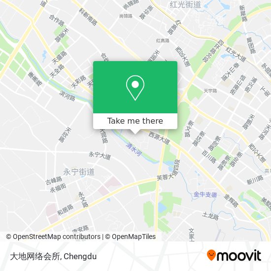 大地网络会所 map