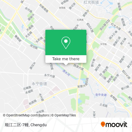 顺江二区-7幢 map