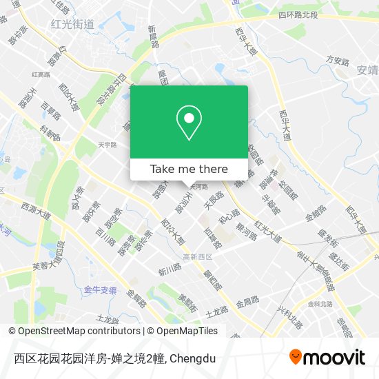 西区花园花园洋房-婵之境2幢 map