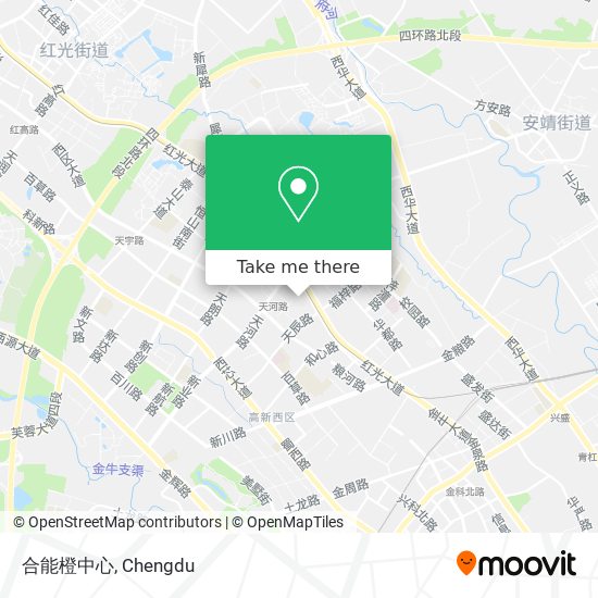 合能橙中心 map