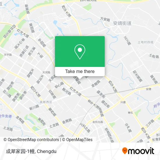 成犀家园-1幢 map