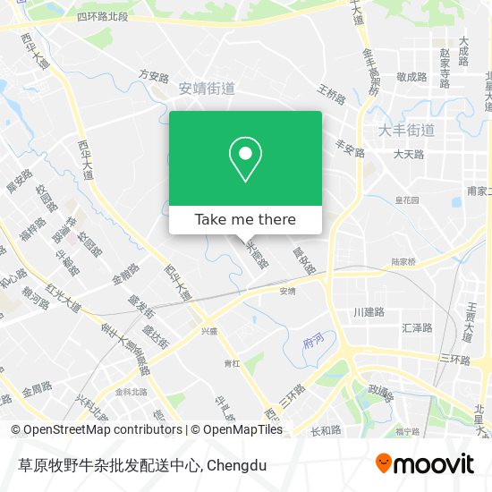 草原牧野牛杂批发配送中心 map
