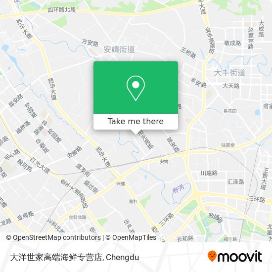 大洋世家高端海鲜专营店 map