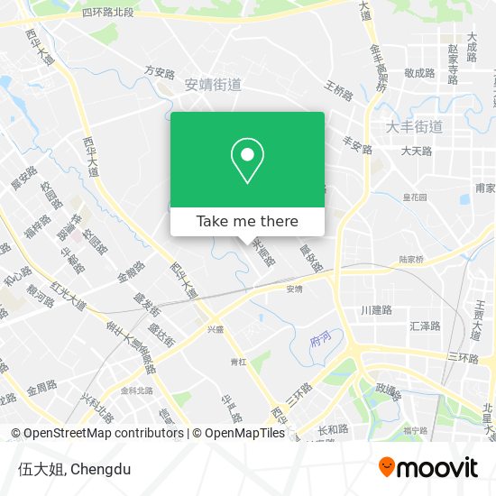 伍大姐 map