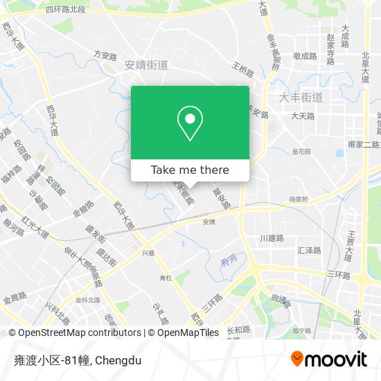 雍渡小区-81幢 map