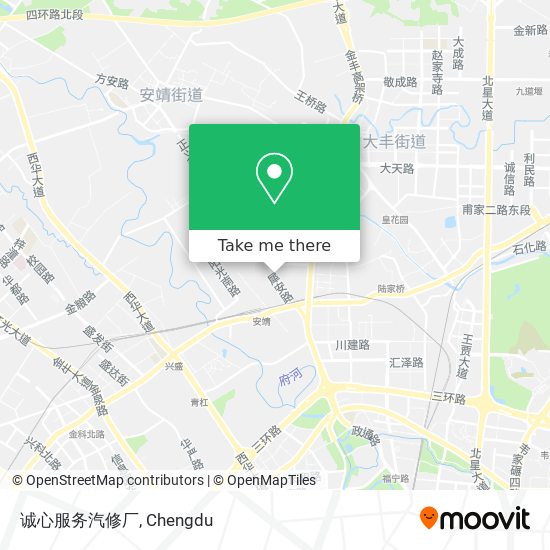 诚心服务汽修厂 map