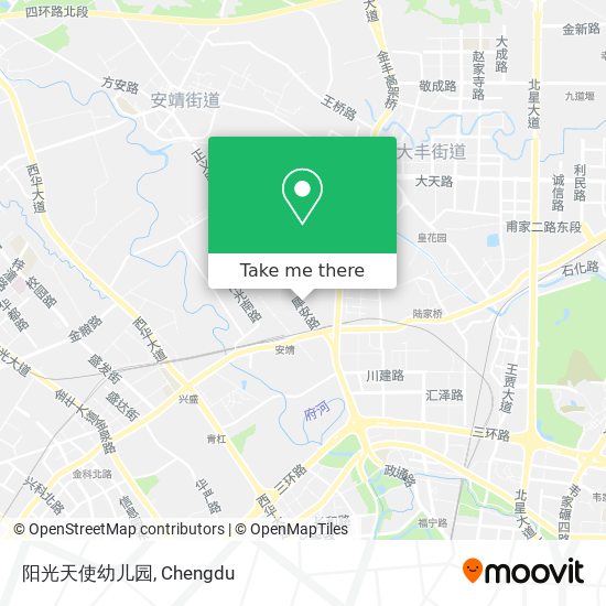 阳光天使幼儿园 map