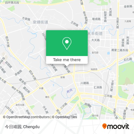今日靖园 map