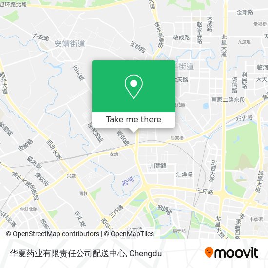 华夏药业有限责任公司配送中心 map