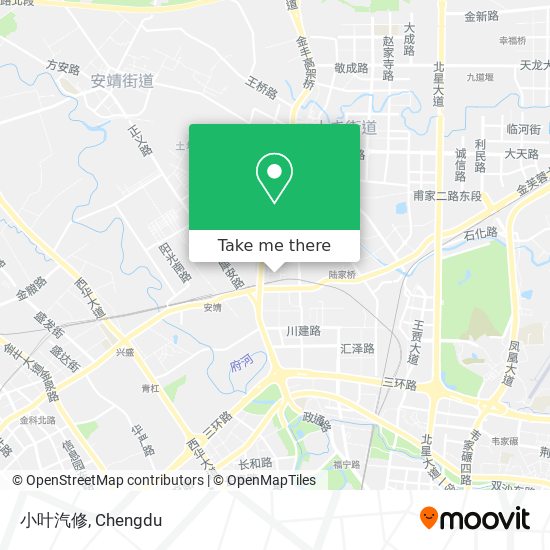 小叶汽修 map