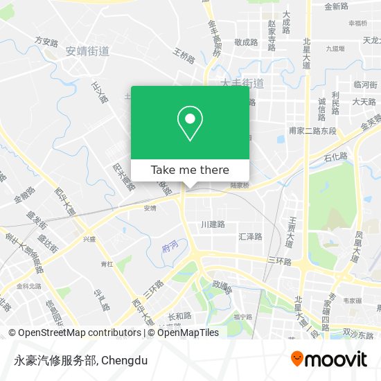 永豪汽修服务部 map