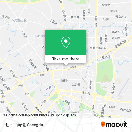 七香王面馆 map