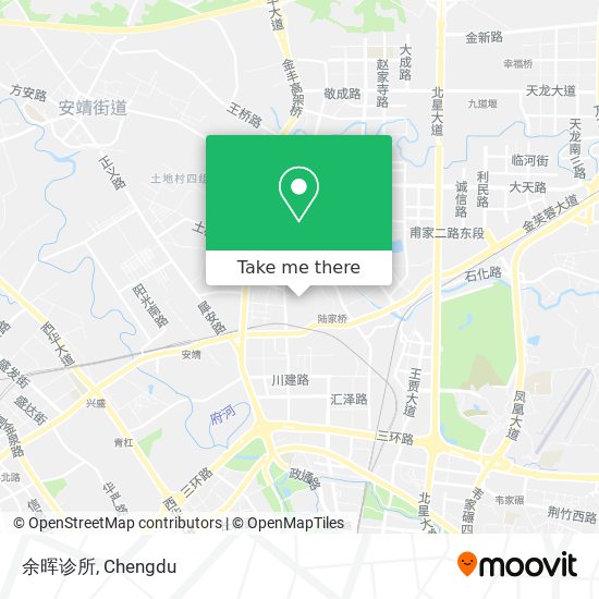 余晖诊所 map