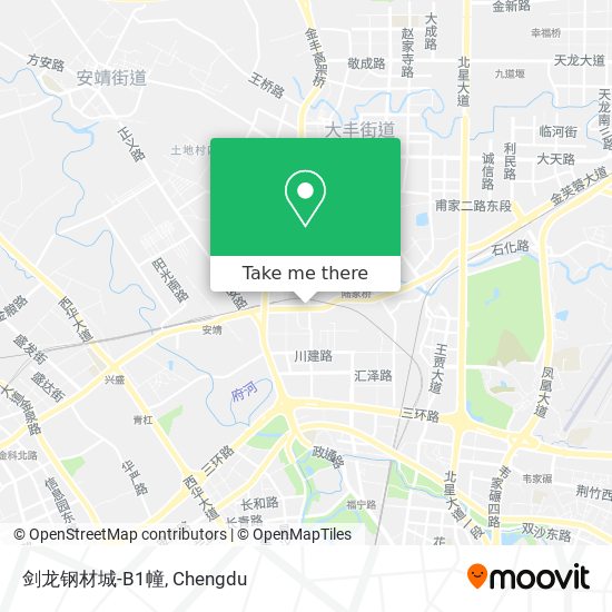 剑龙钢材城-B1幢 map