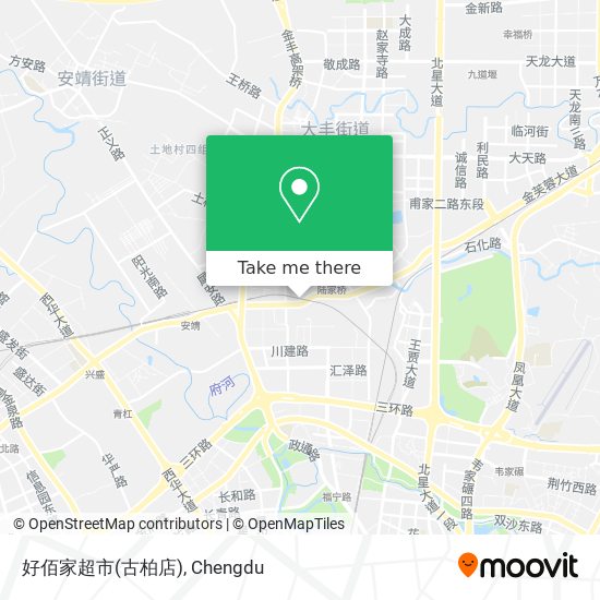 好佰家超市(古柏店) map