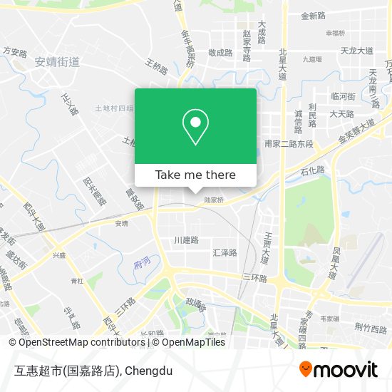 互惠超市(国嘉路店) map