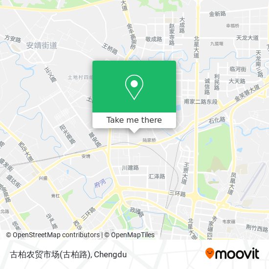 古柏农贸市场(古柏路) map