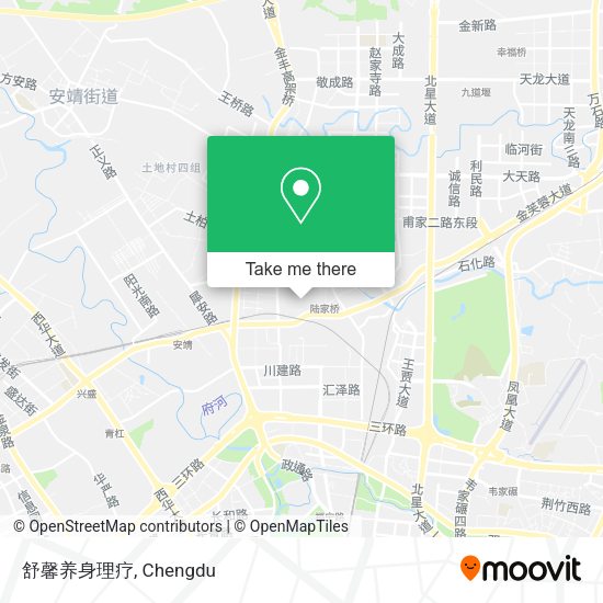 舒馨养身理疗 map