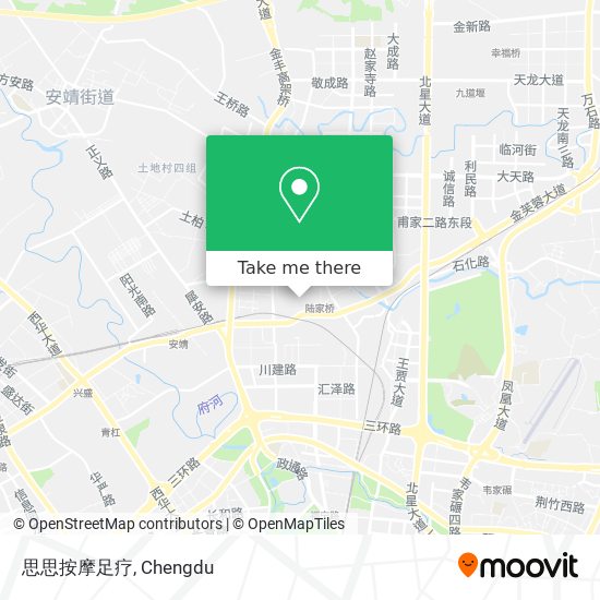 思思按摩足疗 map