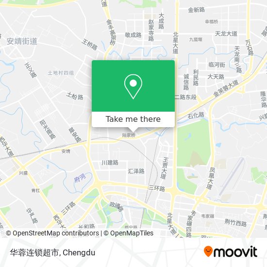 华蓉连锁超市 map