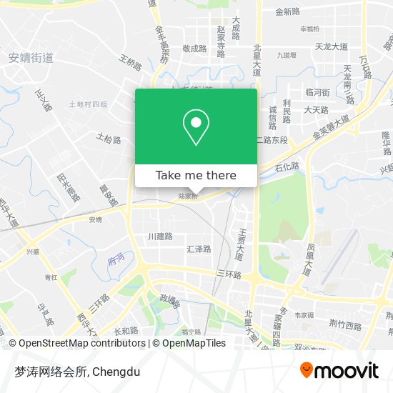 梦涛网络会所 map