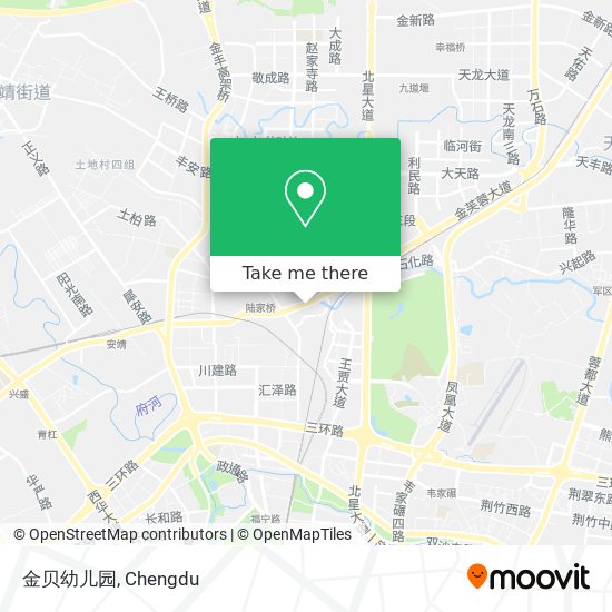 金贝幼儿园 map