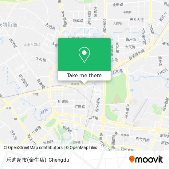 乐购超市(金牛店) map