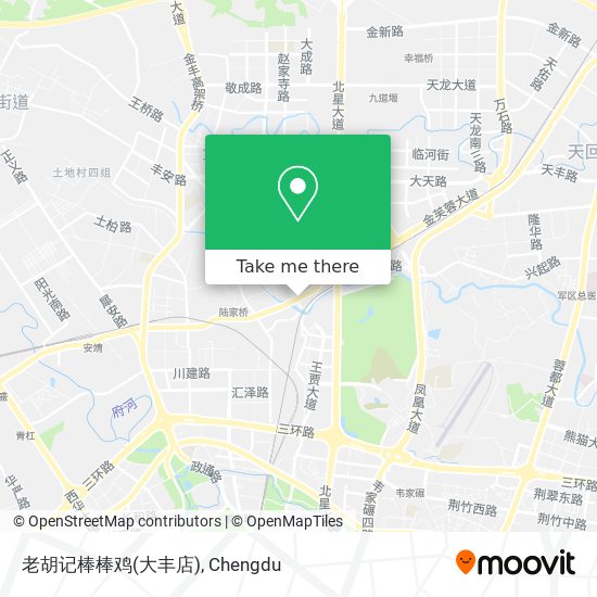 老胡记棒棒鸡(大丰店) map