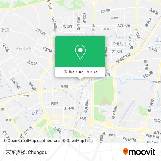 宏东酒楼 map