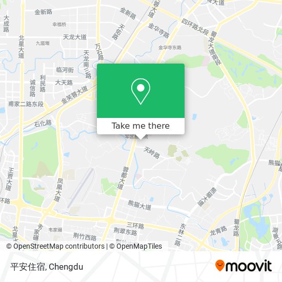 平安住宿 map