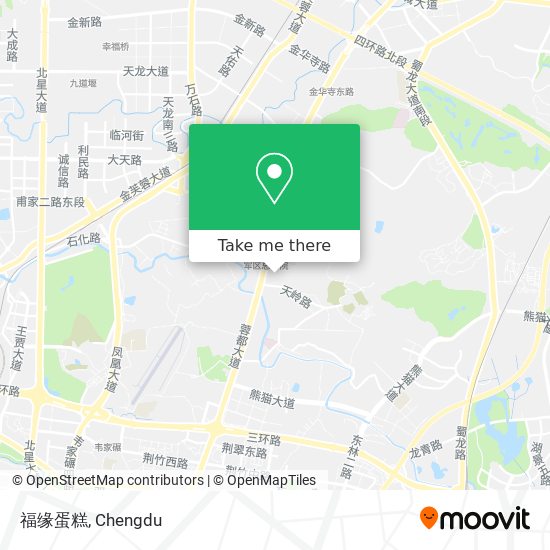 福缘蛋糕 map