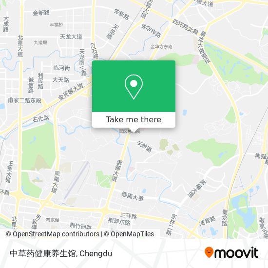 中草药健康养生馆 map