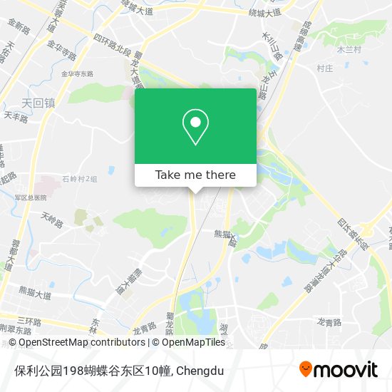 保利公园198蝴蝶谷东区10幢 map
