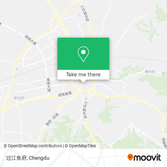 过江鱼府 map