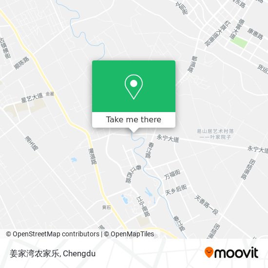 姜家湾农家乐 map