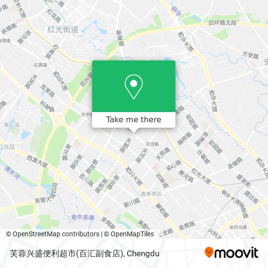 芙蓉兴盛便利超市(百汇副食店) map