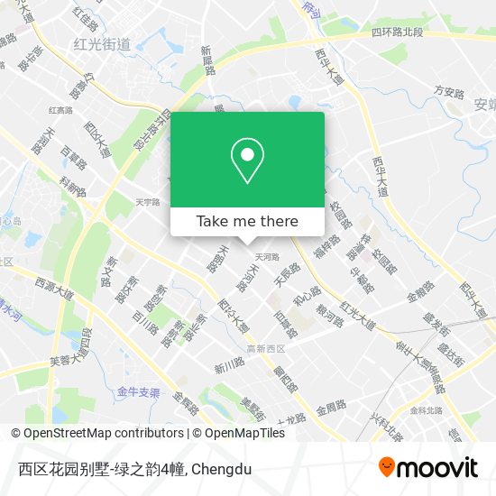 西区花园别墅-绿之韵4幢 map