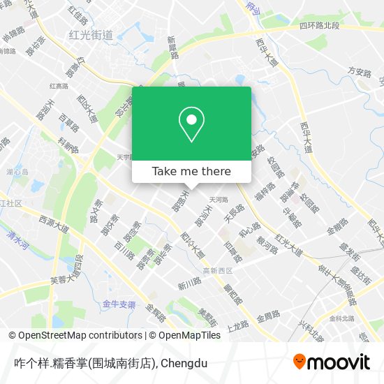 咋个样.糯香掌(围城南街店) map