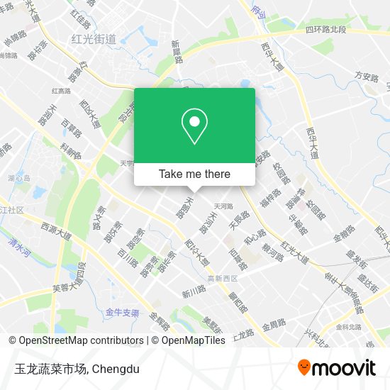 玉龙蔬菜市场 map