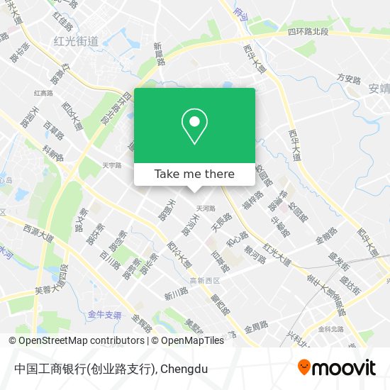 中国工商银行(创业路支行) map