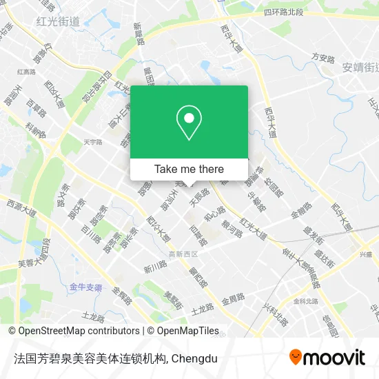 法国芳碧泉美容美体连锁机构 map