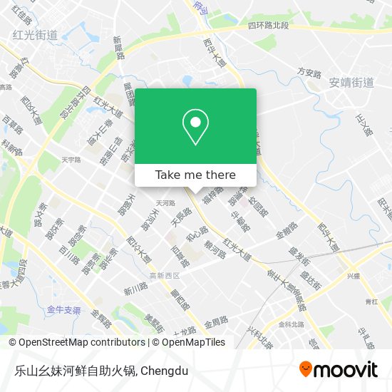 乐山幺妹河鲜自助火锅 map