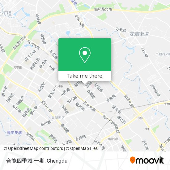 合能四季城-一期 map