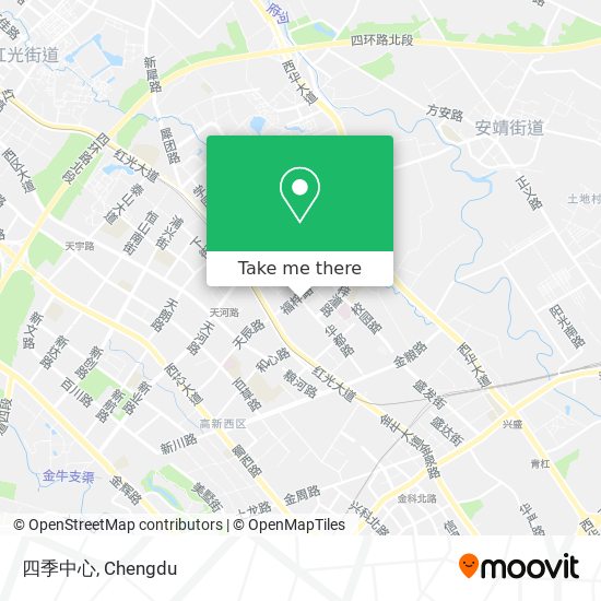 四季中心 map