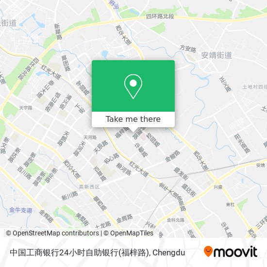 中国工商银行24小时自助银行(福梓路) map