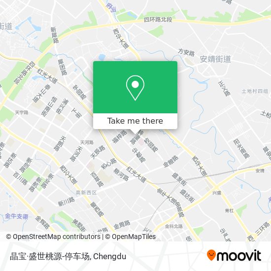 晶宝·盛世桃源-停车场 map