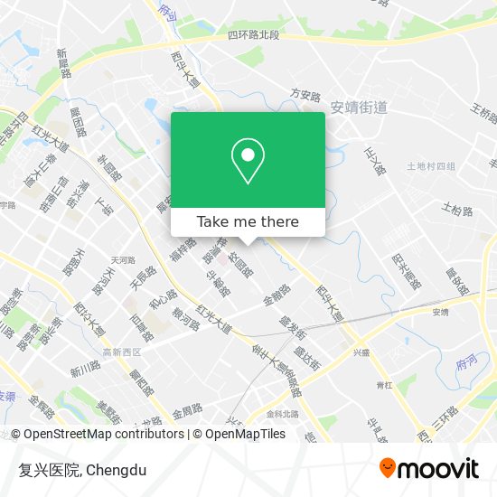 复兴医院 map