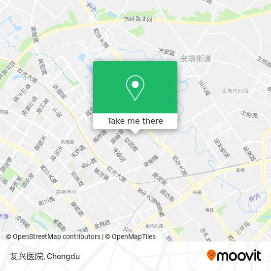 复兴医院 map