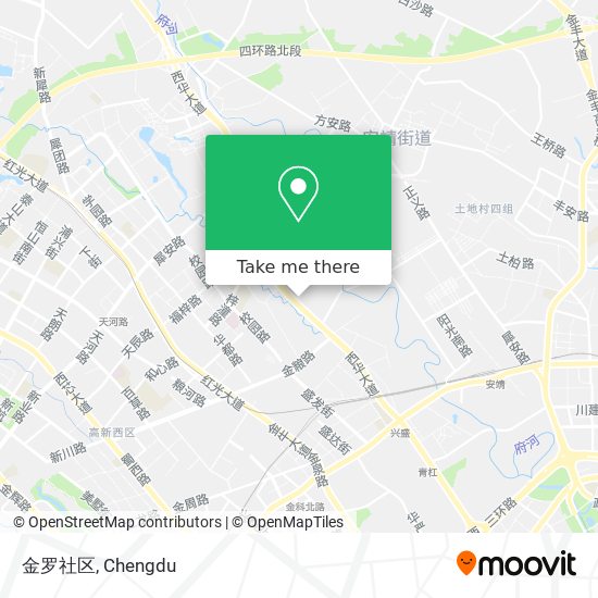 金罗社区 map