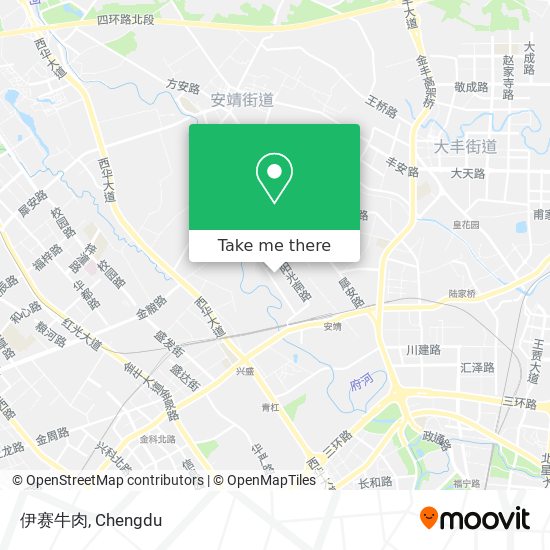 伊赛牛肉 map